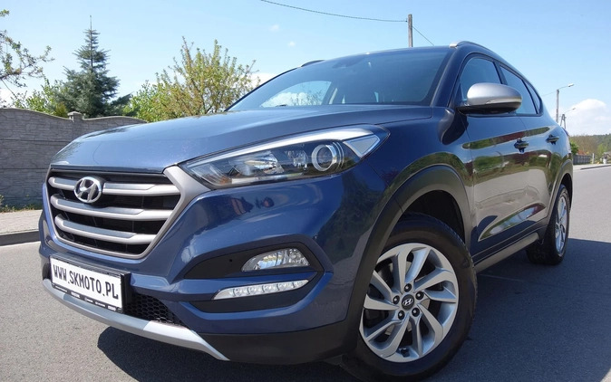 Hyundai Tucson cena 67900 przebieg: 153324, rok produkcji 2017 z Muszyna małe 704